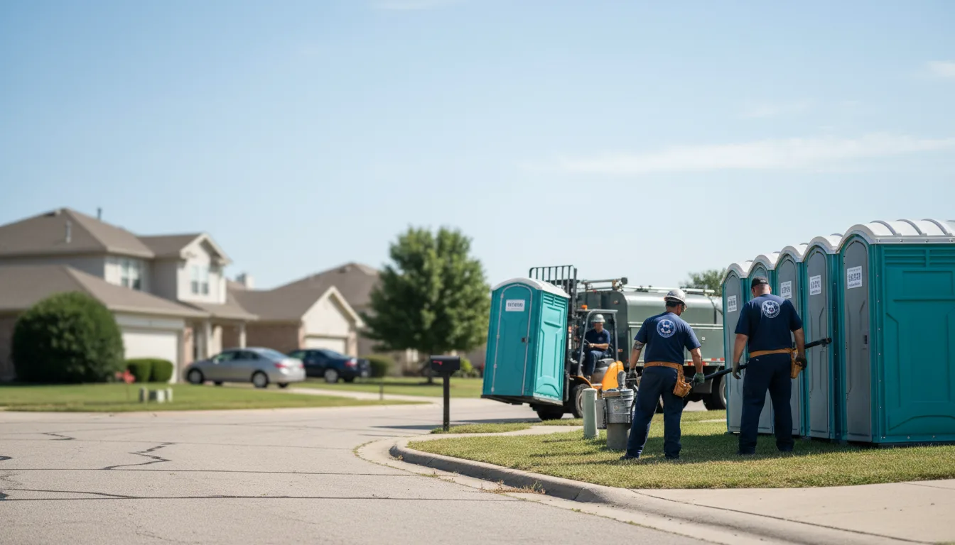 Porta Potty Rental in Succasunna, NJ near me